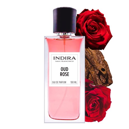 INDIRA Oud Rose (Intense) - Eau De Parfum - Floral Woody - Women - 100 ML / 3.4 FL OZ - Spray