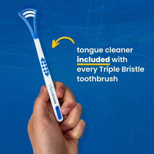 Triple Bristle Duo - 2 Electric Toothbrushes with Dual Charging Station, Patented 3 Head Design, 31,000 VPM, Rechargeable Toothbrush Set for Families & Couples, 3-Sided Sonic Brush