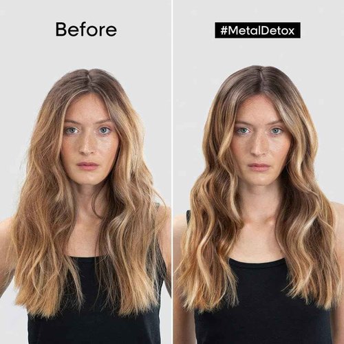 L'Oréal Professionnel Paris Metal Detox Shampoo & Mask Set - Removes Metal Build Up, Protect Color With Shine and Prevents Damage, Paraben & Sulfate-Free For Damaged Hair