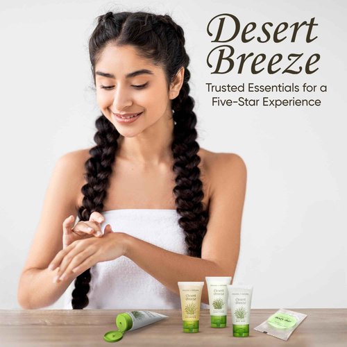 Desert Breeze Hotel Soaps & Toiletries Bulk Set | 1-Shoppe Amenities Kit | 1oz Shampoo & Conditioner, Body Wash, Lotion, Bar Soap | Travel Size | 75 Pieces