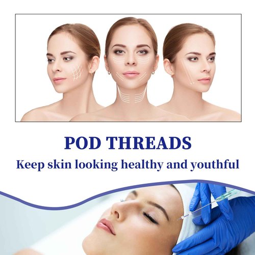 SOZOOM PDO Mono Thread, Pdo Threads Stimulate Collagen Production to Improve Skin Appearance (100PSC-29G-25mm)