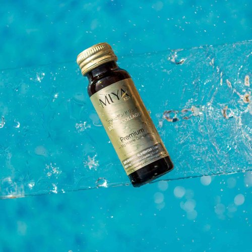 Miya Kea Premium Liquid Collagen for Women | 10,000 mg of Marine Collagen | Red Berries and Grape Flavor | Supports Skin, Hair & Nails | Beauty Supplement | Box with 10 Shots