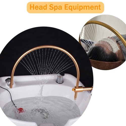 LTLSTYL Head Spa Waterfall Equipment,Head Massage Salon Equipment, Suitable for Most Shampoo Basin Bed and Shampoo Bowl Sink Chair,Enhance The Shampooing Experience