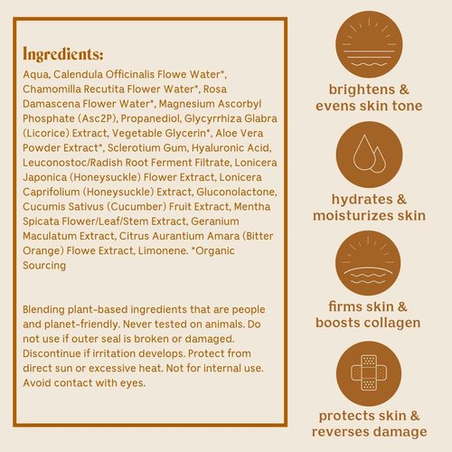 Plant-Based Anti-Aging Vitamin C Serum — Hydrating, Firming & Soothing Facial Serum — Hyaluronic Acid, Asc2P & Botanicals — Solluna by Kimberly Snyder (1oz) Vegan, Cruelty-Free, Non-Toxic & Non-GMO