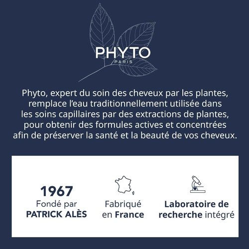 PHYTO COLOR Anti-fade Shampoo, Sulfate Free Shampoo For Color Treated Hair, Protects Color Intensity