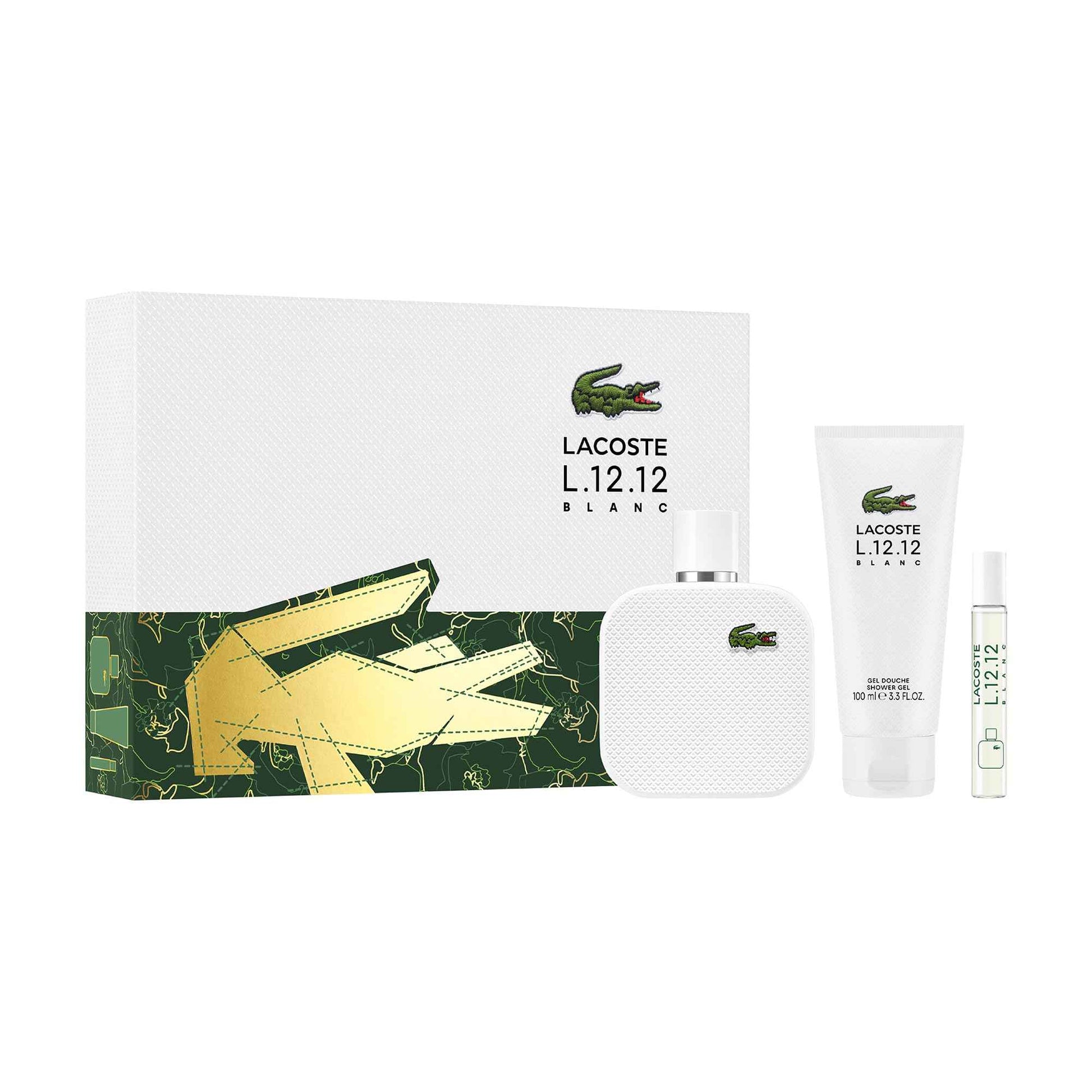 Lacoste L.12.12 Blanc 3 Piece Set