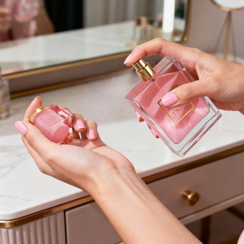 TKBJ Miss Blooming Bouquet Eau de Toilette for Women, Floral Fruity Perfume with Peony & Musk - Inspired by Dioor, 3.4 oz / 100ml, Elegant & Long-Lasting Fragrance