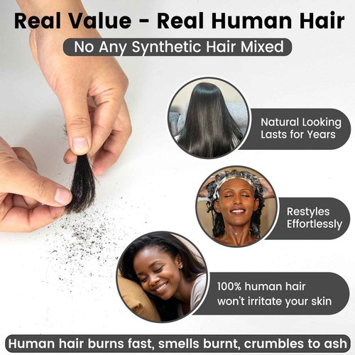 Topnormantic Wear and Go Glueless Wigs Human Hair Pre Plucked Pre Cut, Blunt Cut Bob Wigs Human Hair Bleached Knots 210% Density 12A Brazilian Virgin Hair 5x5 HD Lace Closure Wigs Black Women 10 Inch