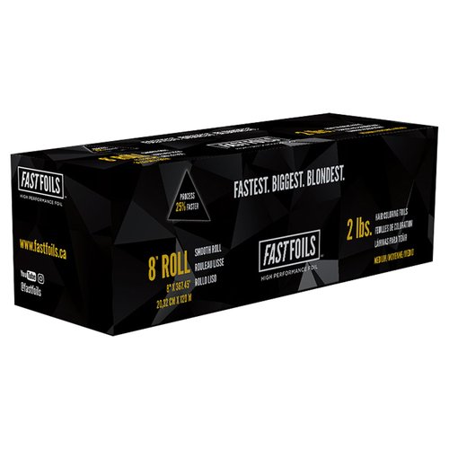 FASTFOILS 8" Hair Foil Roll - Designed for Salon Quality Hair Coloring with Ease - 350 ft