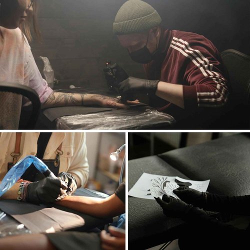 XL Tattoo Armrest Stand - ZHOOGE Oversized Tattoo Arm Leg Rest Stand Adjustable Height Soft Sponge Pad for Tattoo Studio Tattoo Supply