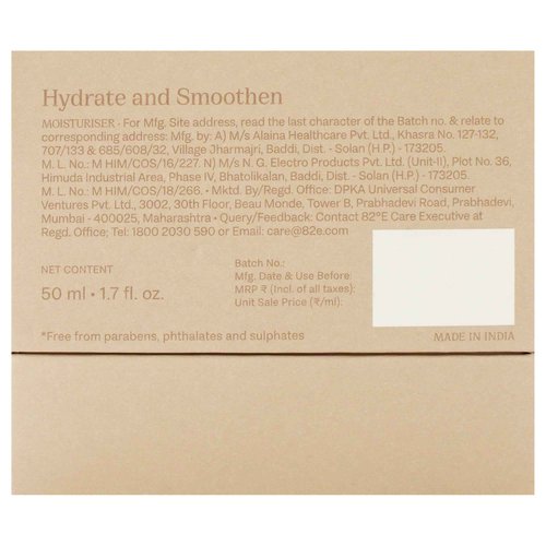 82E Sandalnut Bloom Smoothening Creme Moisturiser for Women - 1.7 oz Moisturizer