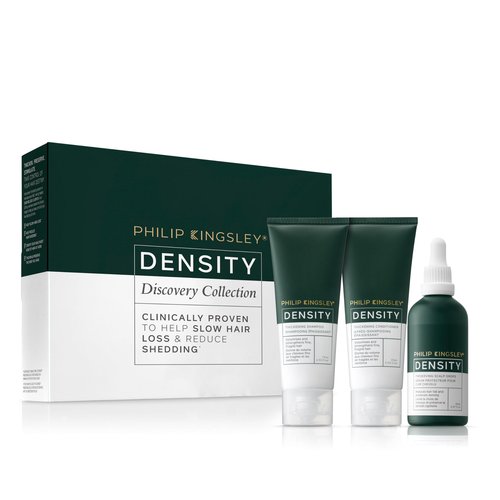 Philip Kingsley Hair Thickening Collection - Shampoo, Conditioner, and Scalp Serum for Fine, Fragile, and Thinning Hair - Volumizing and Strengthening