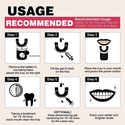 5led,Teeth Whitening Light Teeth Whitening Light, Portable Design