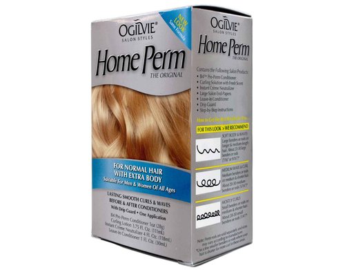 Ogilvie Salon Styles Home Perm The Original - For Color Treated, Normal Hair - 6 pc