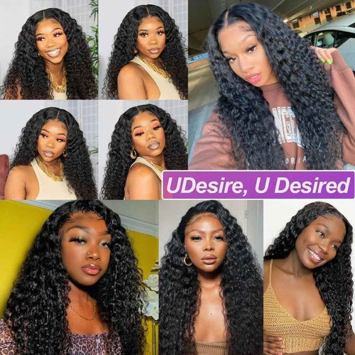 Water Wave Bundles Human Hair 1 Bundles 26 Inch Water Wave Bundles 10A Brazilian 100% Unprocessed Virgin Human Hair Wet and Wavy Bundles Double Weft Water Curly Weave Natural Black