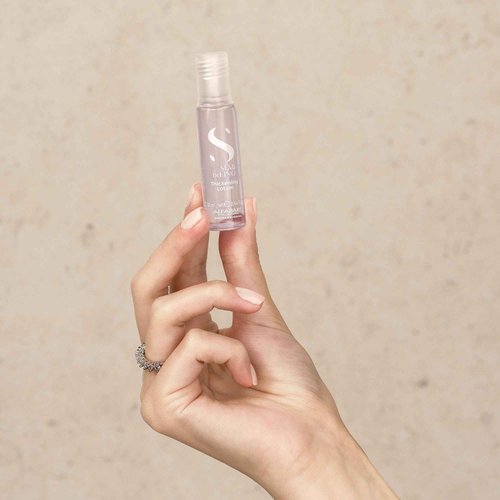 Alfaparf Milano Semi di Lino Density Thickening Leave-In Treatment for Thin Hair - Thermal Protection - Builds Body, Plumps Hair - Volumizing Hair Product - Youthful and Thicker Hair - 6 Vials