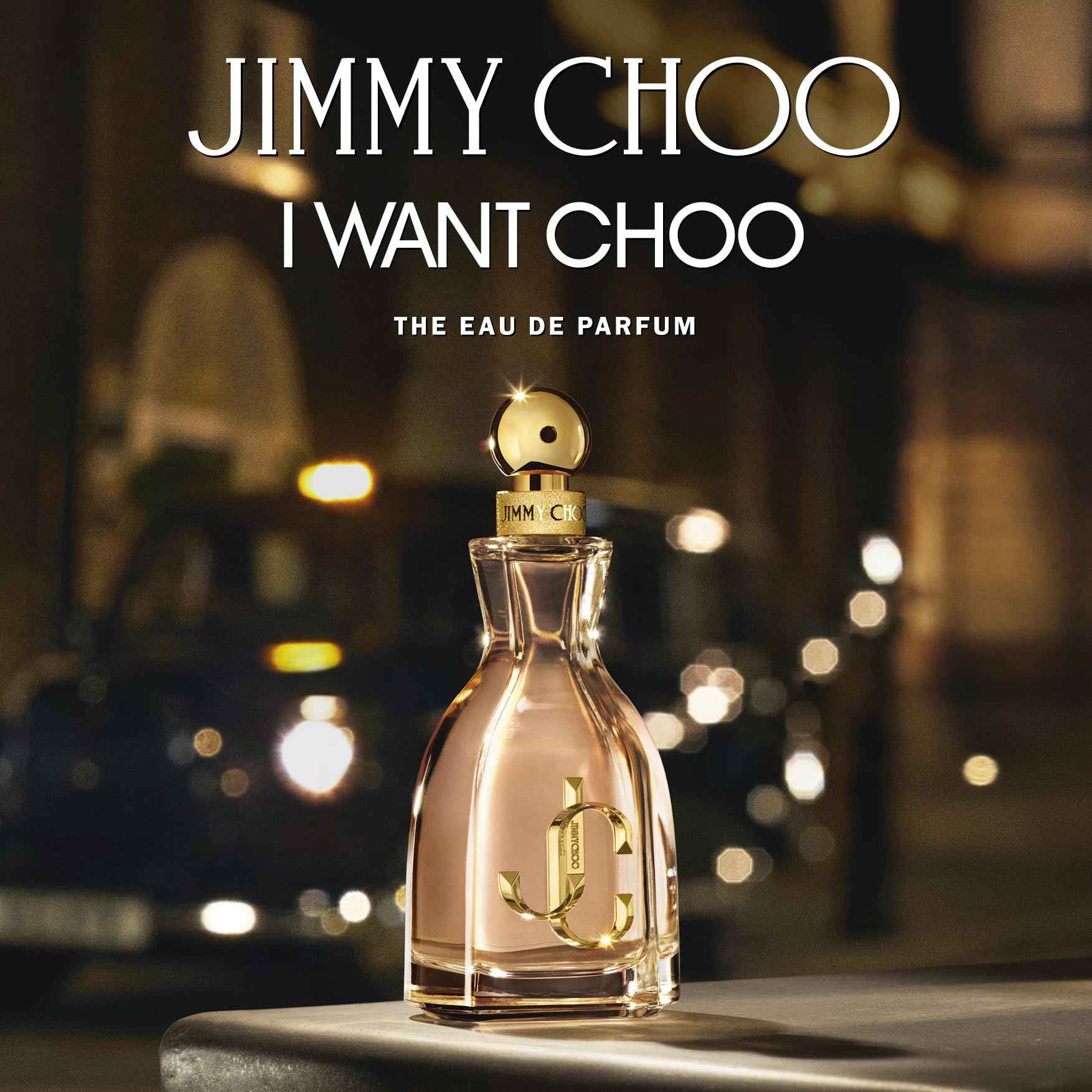 Jimmy Choo - I Want Choo Eau de Parfum - Women's Fragrance - Floral Gourmand Woody - With notes of Mandarine Juice, Red Spider Lily & Vanilla - 1.3 Fl Oz