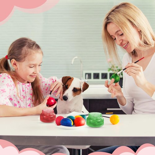 Bokon 96 Pieces 8 oz Plastic Jars with Lids Travel Clear Plastic Cosmetic Containers Refillable Round Lotion Container for Lotion Cream Ointments Makeup Eye Shadow Body Butter