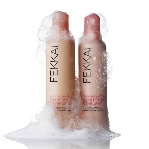 Fekkai Technician Color Shampoo - 8.5 oz, Pack of 2 - Extends Vibrancy of Color-Treated Hair - Free of Sulfates, Parabens, Phthalates - Vegan, Cruelty-Free