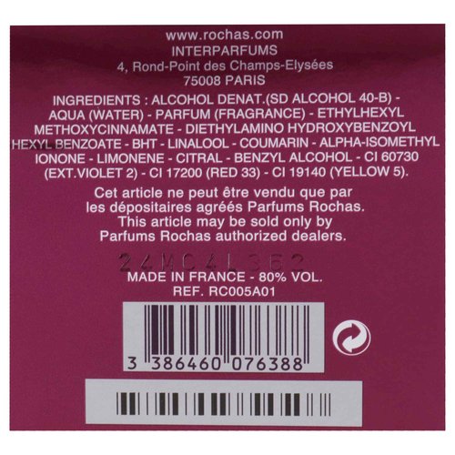 Rochas Man Eau de Toilette, Woody Gourmand, 3.3 fl. oz.