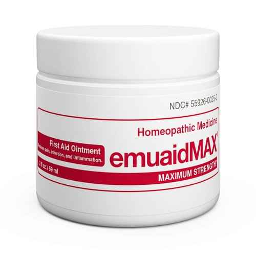 emuaid EMUAIDMAX Nail Fungus Kit - EMUAIDMAX Maximum Strength 2oz with Silver Ionic Socks Therapeutic Moisture Bar is suitable for Nail Fungus, Athlete’s Foot, Foot Ulcers, Cracked Heels.