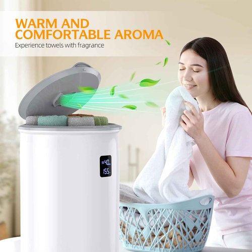 Luxury Hot Towel Warmer, Led Temperature Display, Insulation Effect Up to 150 Minutes, Delay Time Up to 24 Hours, Best of The Best