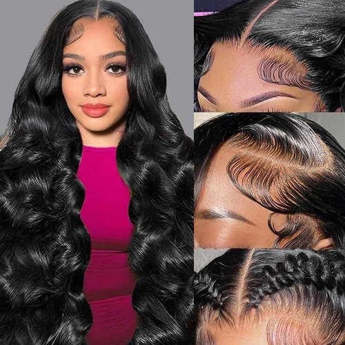 Oiosir 200 Density 22 Inch Body Wave Lace Front Wig Human Hair 13x6 HD Lace Front Wigs Human Hair for Women Glueless Wigs Human Hair Pre Plucked Natural Hairline