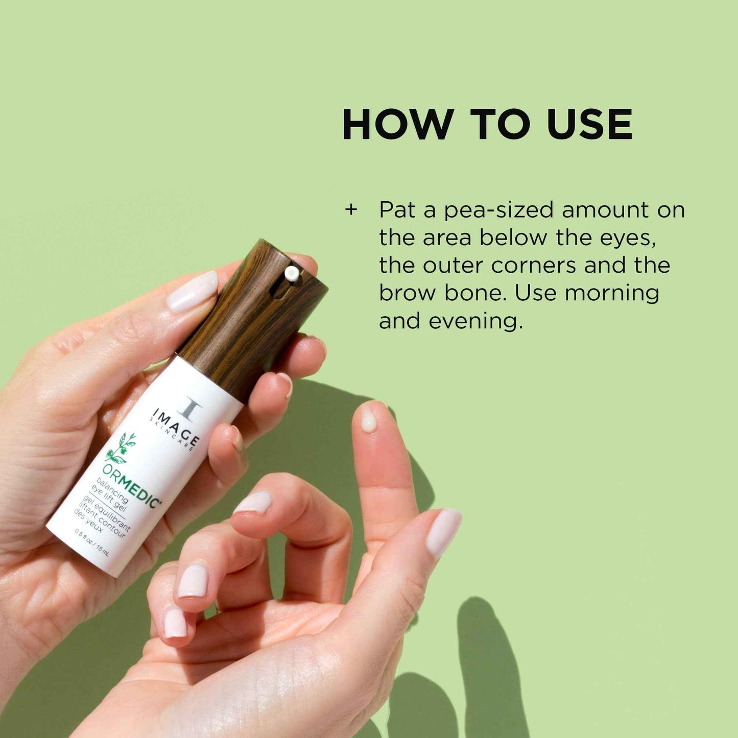 IMAGE Skincare, ORMEDIC Balancing Eye Lift Gel, Hydrates, Soothes, Improves Fine Lines, and Reduces Puffiness, For a Well-Rested Look, 0.5 fl oz