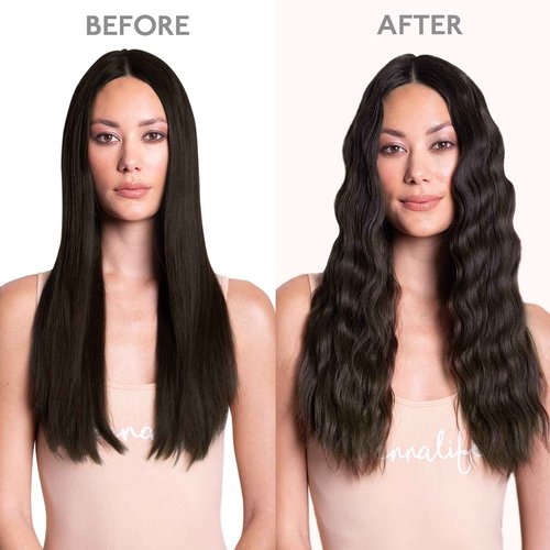 WENNALIFE Clip in Hair Extensions Real Human Hair, 20 Inch 120g 7pcs Remy Hair, Dark Brown Straight Natural Extensiones De Cabello Humano Con Clip Ins