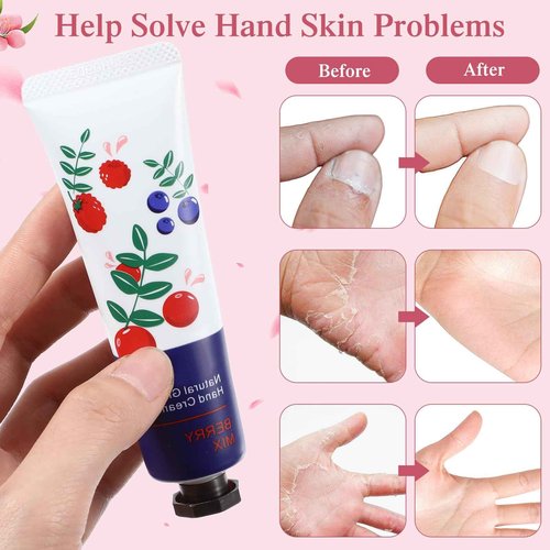 Dansib 200 Pack Hand Cream Gifts Set for Women Mothers Day Gifts for Mom Mini Lotion Bulk for Dry Cracked Hands, Mini Hand Lotion for Nurse Gifts,bridesmaid Gifts,teacher Appreciation Gifts,10 Styles