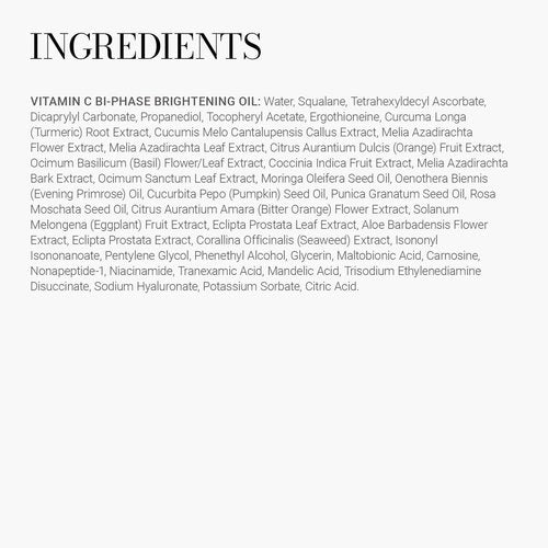 Meaningful Beauty Vitamin C Bi-Phase Brightening Oil with Activated C Technology, 1 fl. Oz