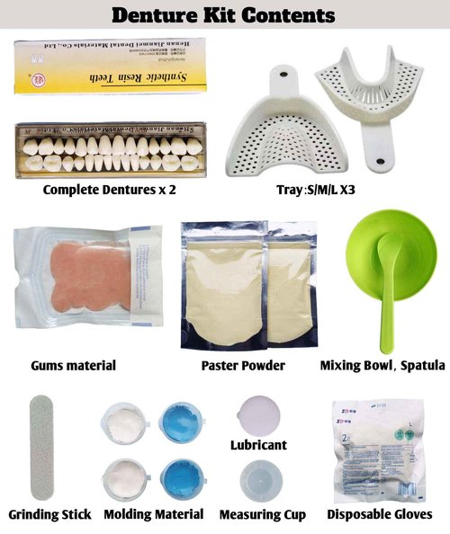 DIY Oral Care Kit at Home: Fully Customizable with 2 Complete Sets, Comes with 2 Complete Upgraded Sets