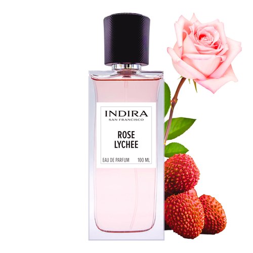 INDIRA Rose Lychee - Eau De Parfum - Floral - Women - 100 ML / 3.4 FL OZ - Spray