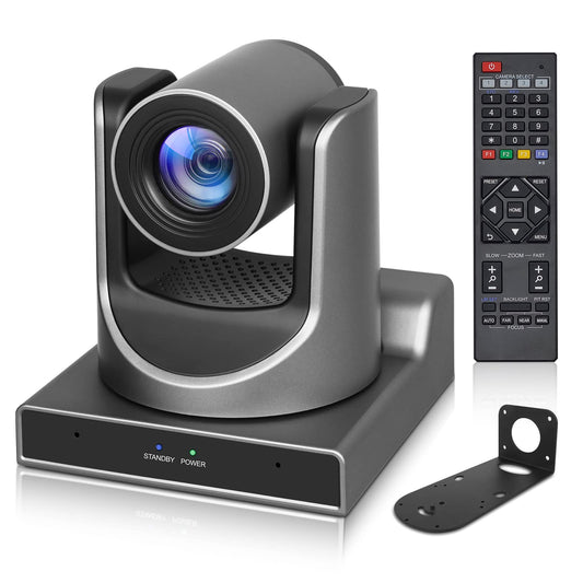 ADKIDO PTZ Camera, 30X SDI Camera Support Optical Zoom Video and POE with Network IP Live Streaming, Simultaneous 3G-SDI and USB Video Output, for Conferences, Church, Teaching