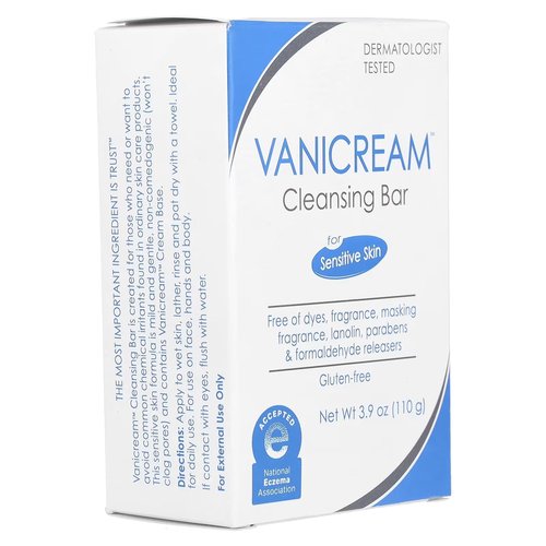 Vanicream Cleansing Bar, Fragrance Free - 3.9 Ounce (Pack of 11)