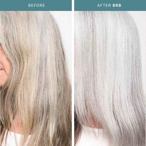 Beachwaver BRB Blonde Purple Shampoo - Full Size (12 Oz) | Anti-Brass Toning Conditioner w/HiX Vegan Bond Multipliers | Moisturizing, Sulfate-Free Formula for Blonde & Grey Hair | Brazilian Berry