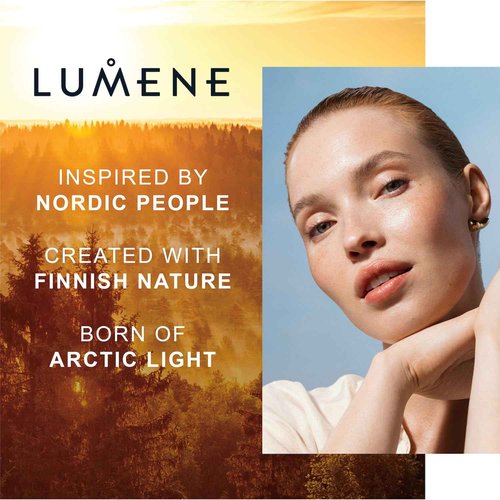 Lumene Nordic-C Glow Reveal Facial Moisturizer - Antioxidant-Rich Vitamin C Face Cream - Hydrating Hyaluronic Acid Moisturizer with Vitamin B3 + B5 to Promote Radiant & Youthful Skin (1.7oz)