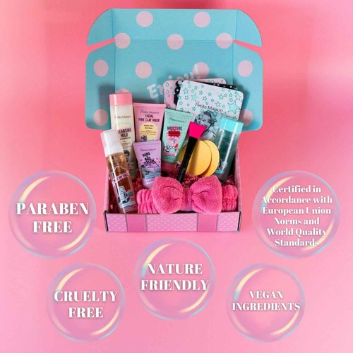 13-Piece Pampering Gift Set for Teen Girls and Women - Skincare Products in Stylish Gift Box - Great Birthday and Facial Gifts