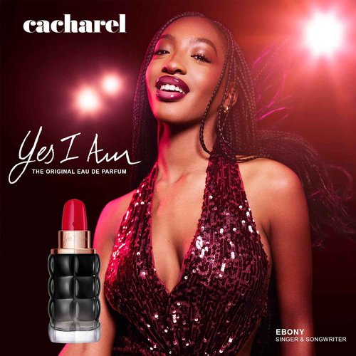Cacharel Yes I Am, Eau de Parfum for Women, Ambery, Spicy With Notes of Cardamom & Jasmine Sambac, 2.5 Fl. Oz.