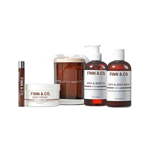 FINN & CO. White Sand Body Cream - Hydrating Moisturizer with Shea Butter, Vitamins A, C & E - Smoothes & Nourishes Skin - Paraben Free, Cruelty Free, Beach Inspired Scent | 6.6 oz