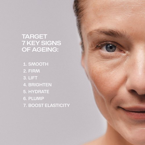 Lumene Ajaton Radiant Youth Pressed Face Serum - Daily Skincare with Collagen Peptides for Fine Lines and Wrinkles - Anti Aging + Skin Tightening Hydrating Serum - Vegan Skin Care (50 ml)