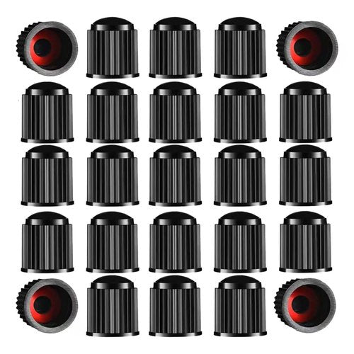 Tire Valve Stem Caps The Upgraded Version has a Sealing Ring for Car, Motorbike, Trucks, Bike， Bicycle ，60 Pack