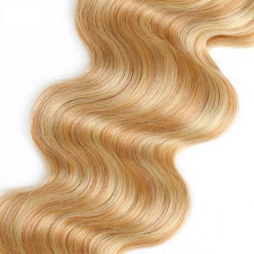 26 28 30 inch P27/613 Human Hair Bundles Blonde Body Wave Bundles #27 Human Hair Bundle #27 Mixed With #613 Bundle