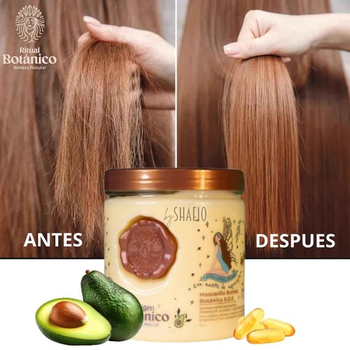 RITUAL BOTANICO Kit 4 Crecimiento Acelerado y Ultra Reparador S.O.S: Shampoo de Cebolla, Mascarilla para el Cabello, Acondicionador Intensivo PLEX, Termoprotector para Cabello (Incluye Obsequio)