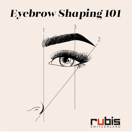 Rubis Classic 6-Star Stainless Steel Slanted Tweezers for Precise Eyebrows and Hair Removal, 1K103CT, Gold, The Gold Collection,Rubis Switzerland Swiss Made World Renowned Precision