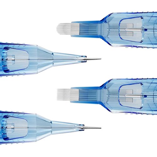 Emalla Tattoo Cartridge Needles - 20Pcs ELIOT Pro Tattoo Needles Curved Magnum 1027CML Standard Tattoo Cartridges 0.30mm for Machine Artists Tattoo Supplies