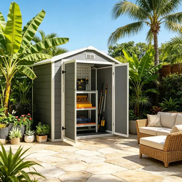 Outdoor Garden Storage Shed Tool House