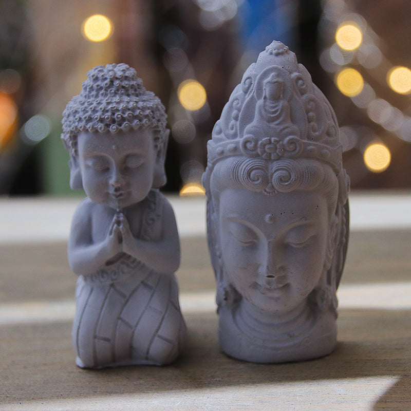 Guanyin Candle Mold Silicone Decorative Craft Tool for Home & Party