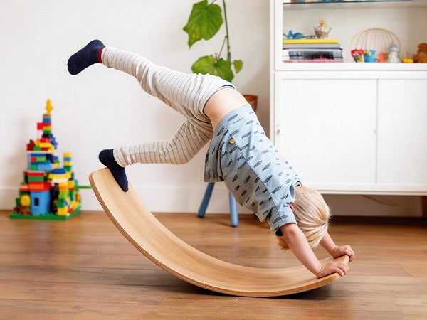 32 Inch Rocker Board Sensory Training Kids Balance Seesaw 300 Lbs