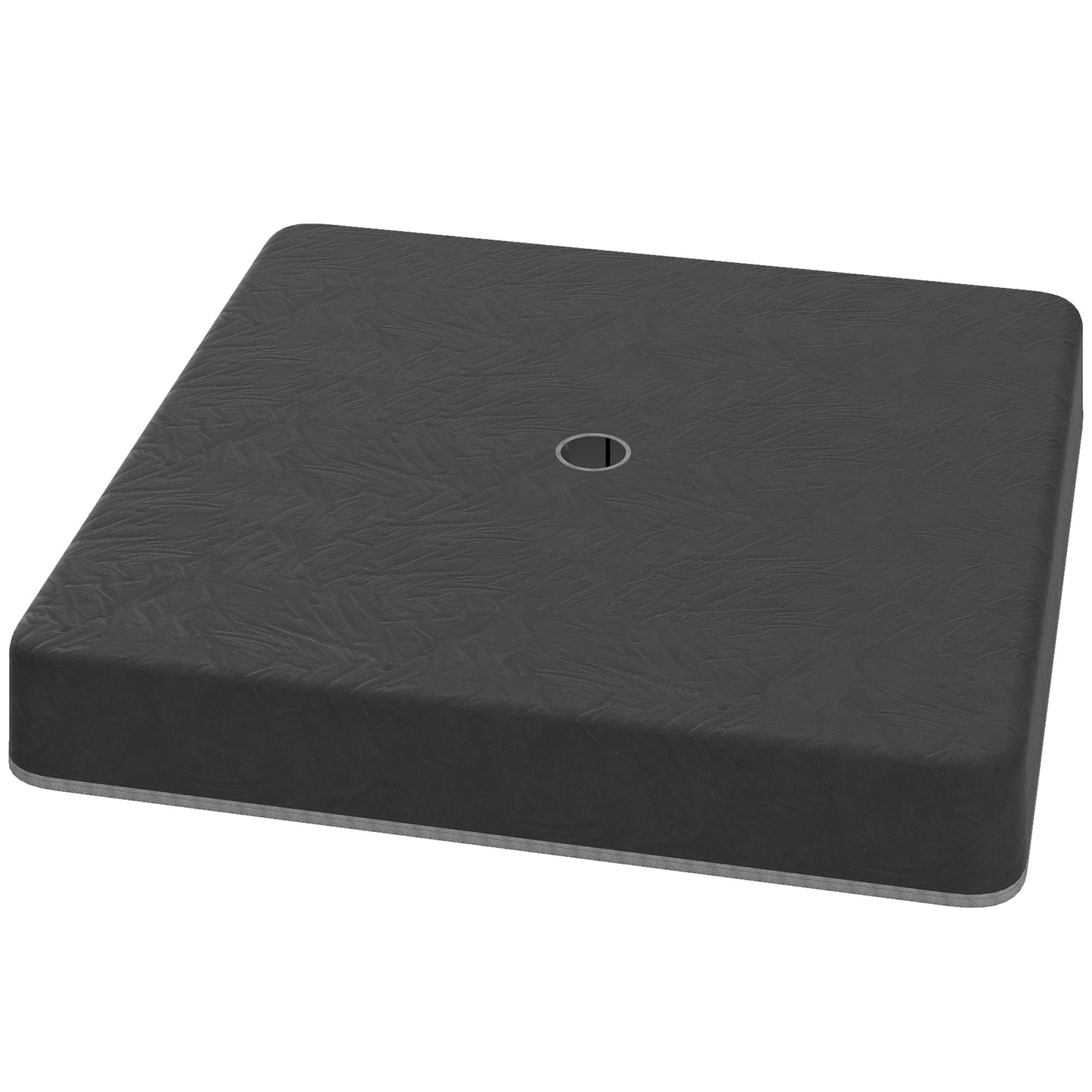 Heavy Duty Umbrella Base Weights - 4 Piece Set, Black